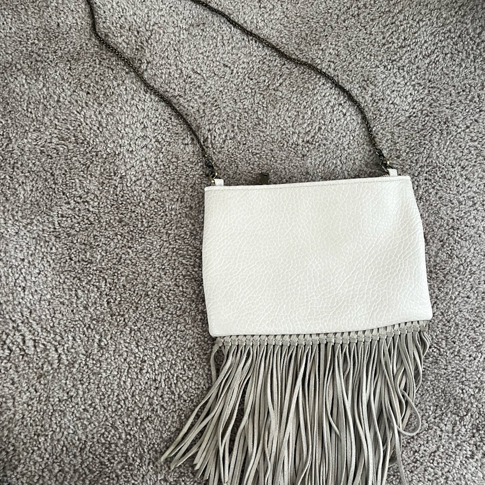Street Level Fringe Purse